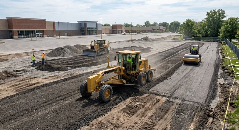 Parking Lot Gravel Repair in Salt Lake City, UT